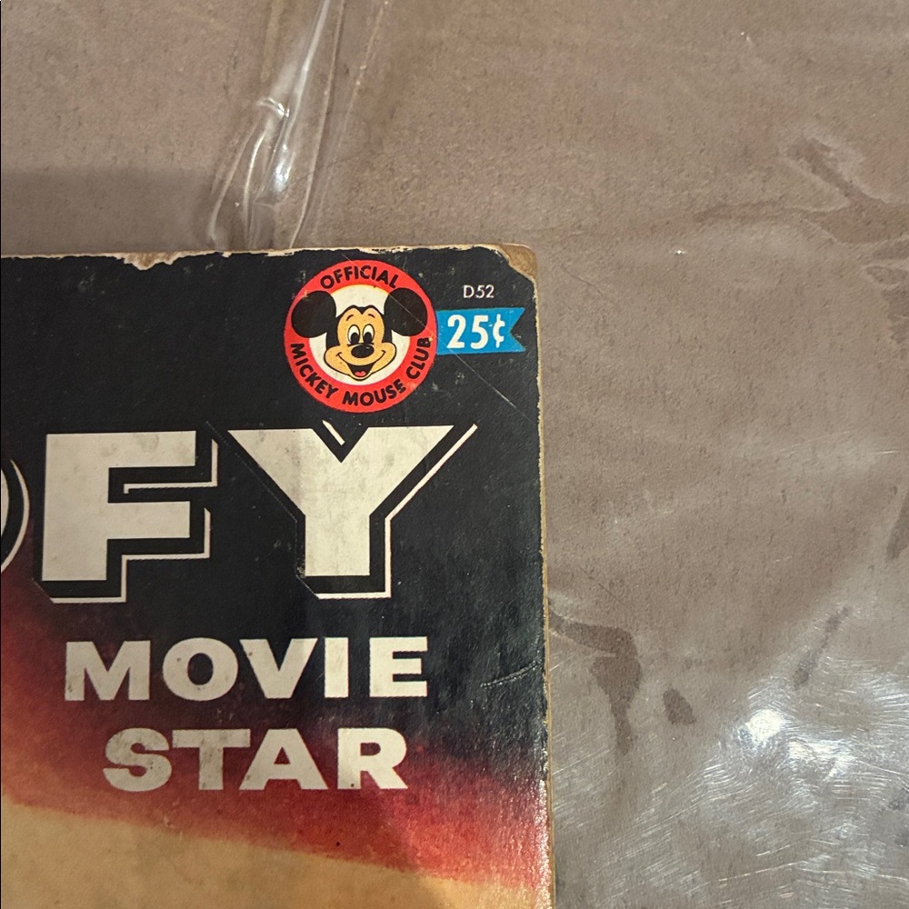 Vintage Disney Goofy Movie Star Book, Walt Disney Productions - Picture 12 of 13